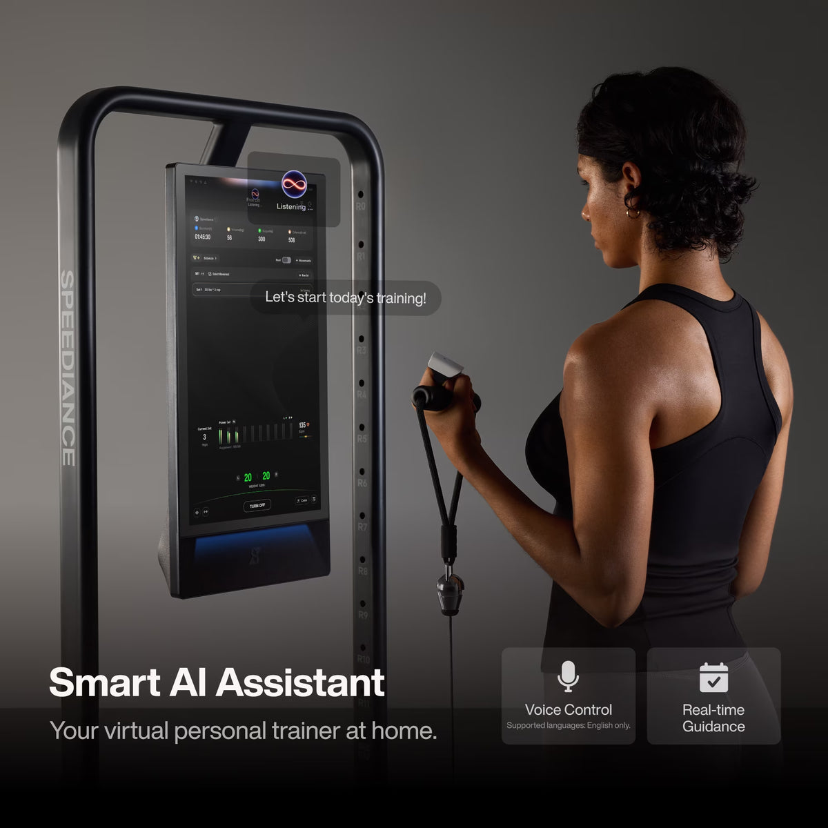 Gym Monster 3S Core, All-In-One Smart Home Gym for Full-Body Workouts