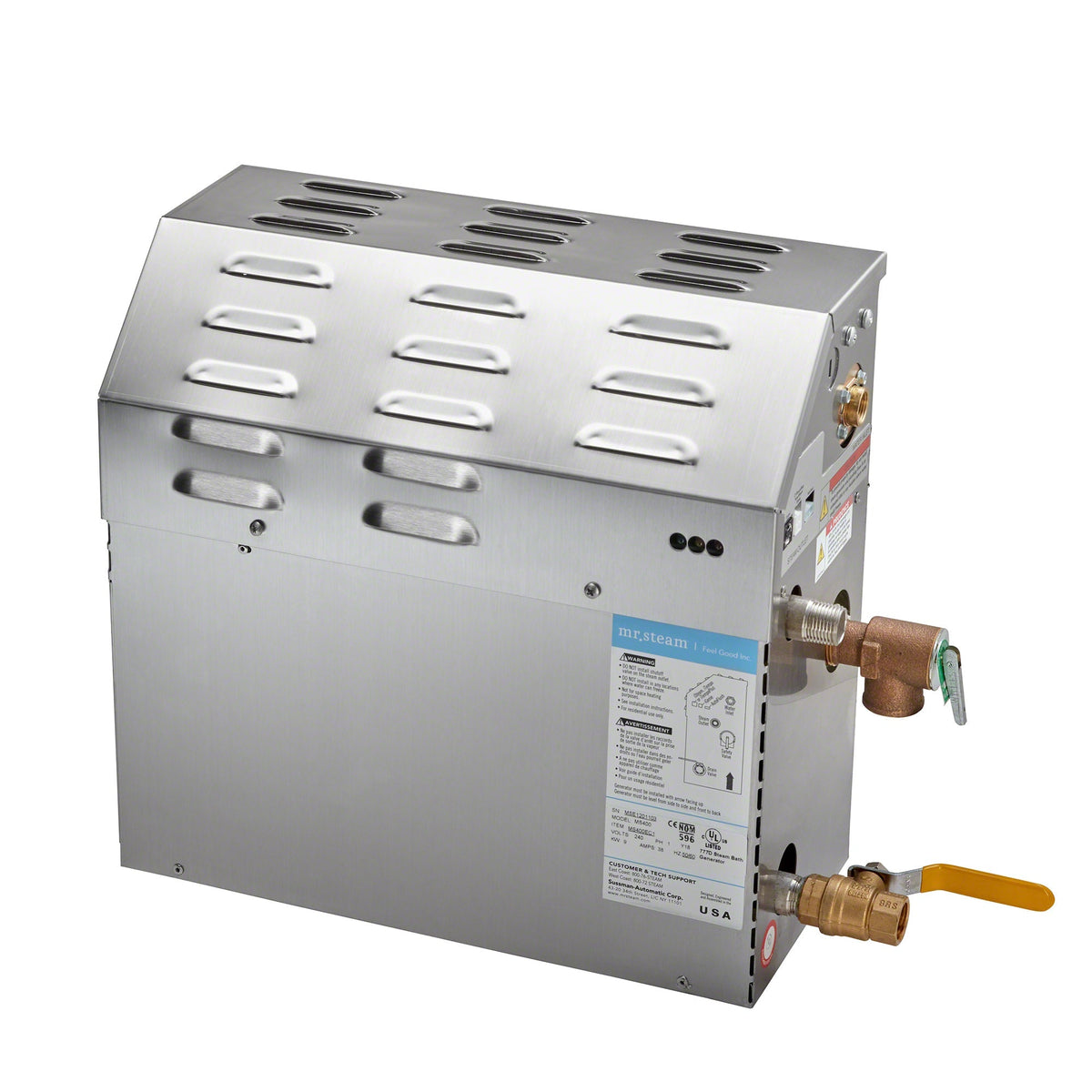 Mr. Steam MS90RB1 MS 5 kW (5000 W) Steam Shower Generator of 208 Volt & 1-Phase