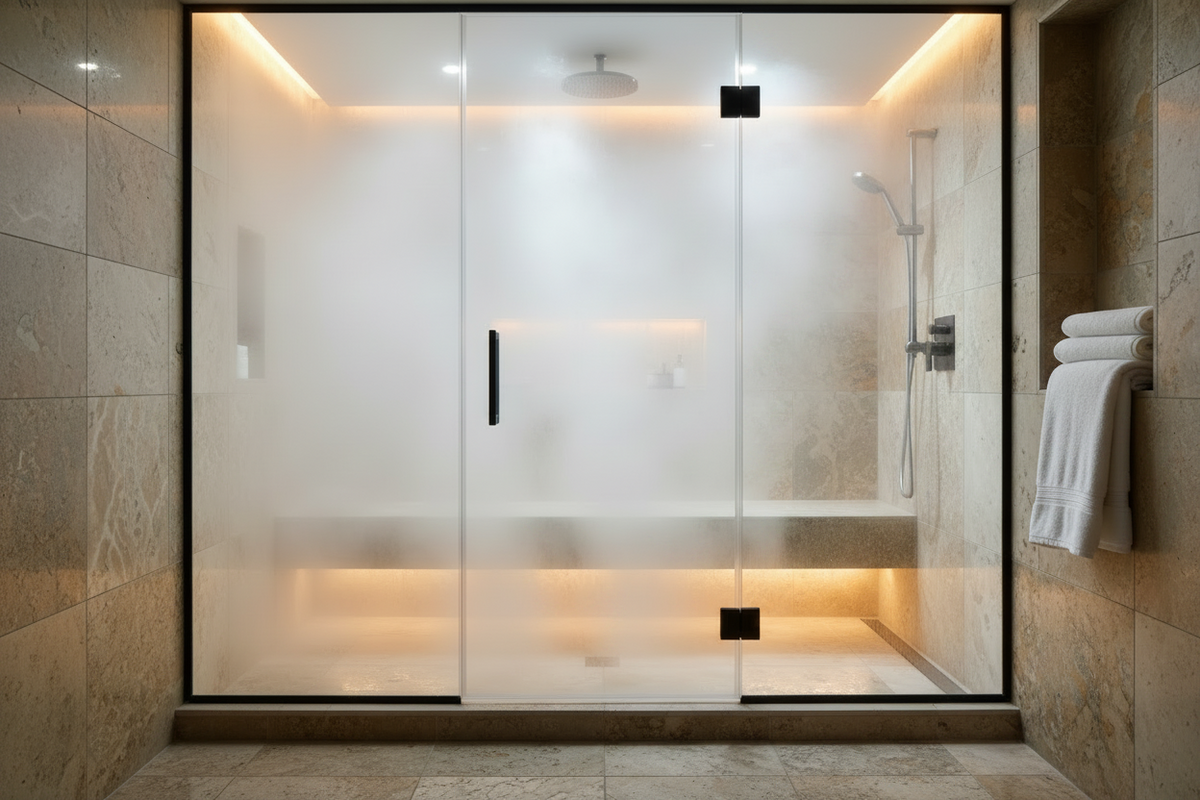 Steam showers and equipment