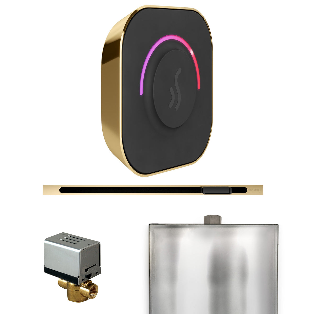Mr. Steam ButlerTouch Steam Shower Control Package with TempoTouch Control and Linear Steamhead