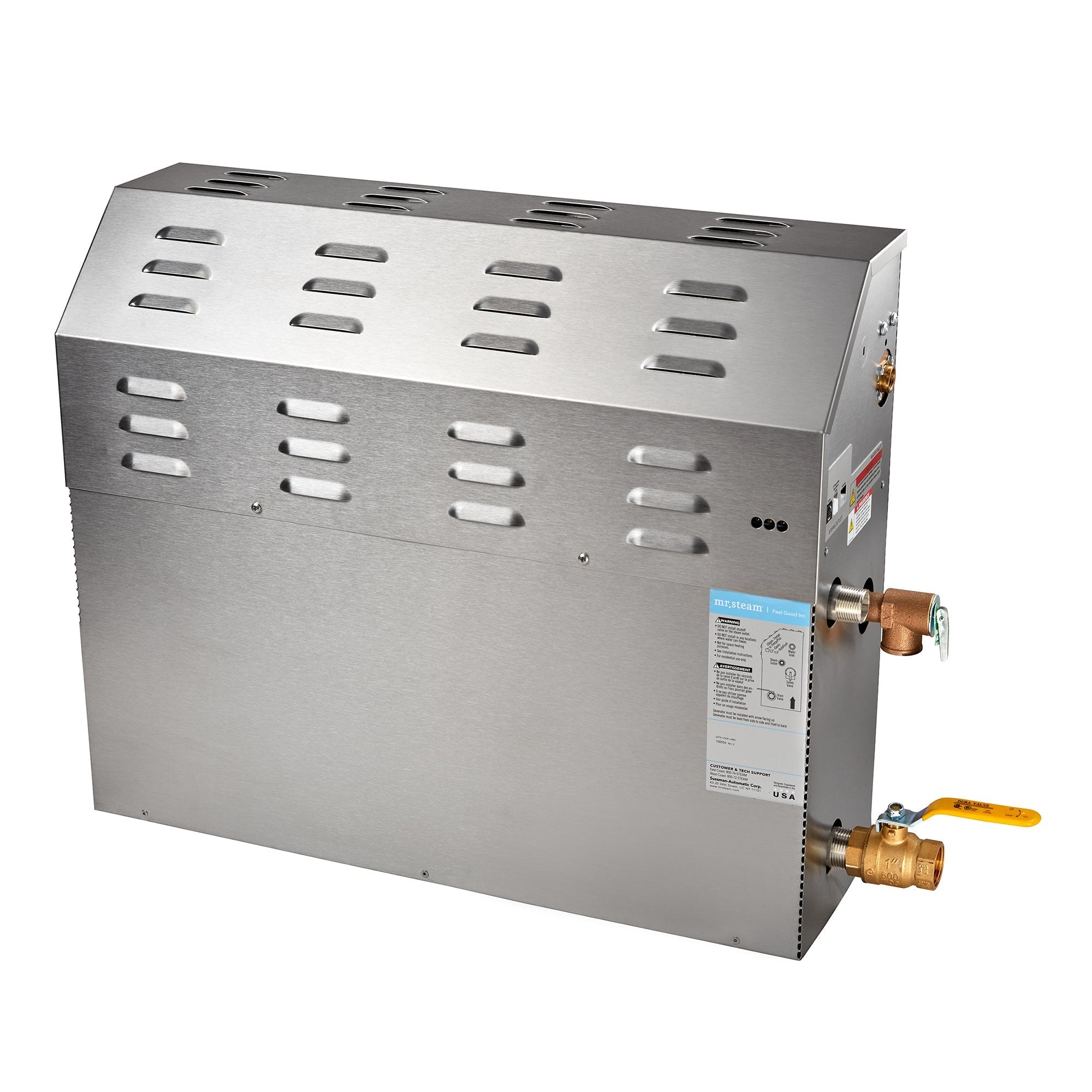 Mr. Steam MX5RB1X Max 24 kW (24000 W) Steam Shower Generator of 208 Volt & 1-Phase with Express Steam